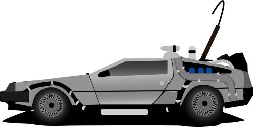 Sieht so das Auto der Zukunft aus? (DeLorean DMC-12 aus Zurück in die Zukunft)